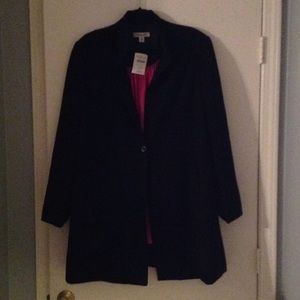 NWT Coldwater Creek black blazer