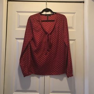 BCBG Silk Long sleeve
