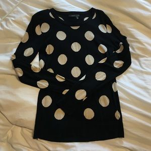 THML polka dot lightweight sweater size M