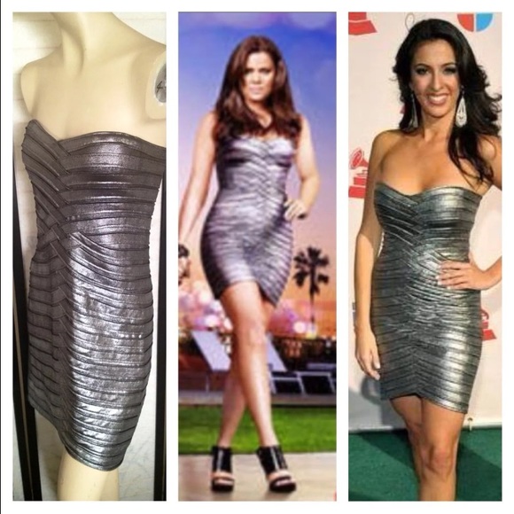 Bcbg gunmetal dress Clearance