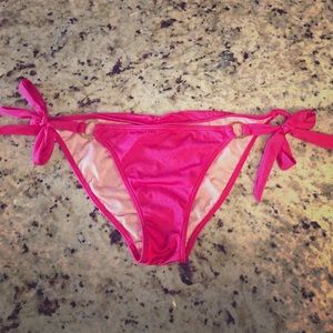 Victoria's Secret Hot Pink Bikini Bottoms