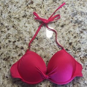 Victoria's Secret Hot Pink Bikini Top