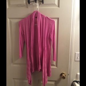 INC pink cardigan