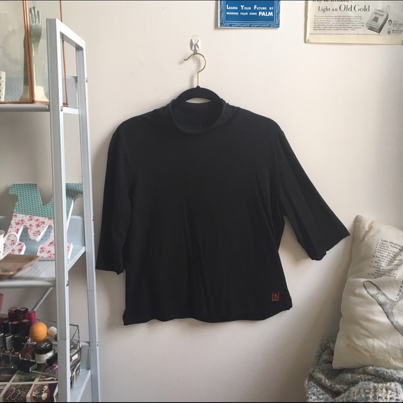 Calvin Klein Jeans Tops - VINTAGE CK Mock-Neck Tee 