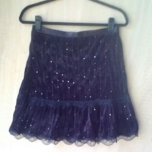 🍭BOGO🍭 Black Velvet Skirt