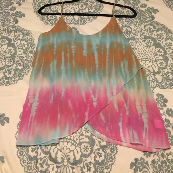 Tie dye tank