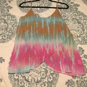 Tie dye tank