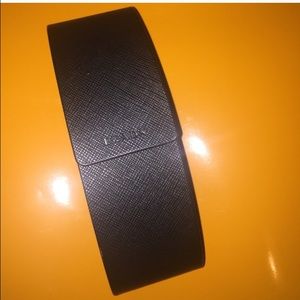 Prada sunglasses box case and cleaning cloth!