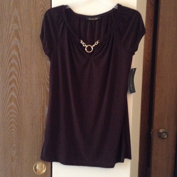 Dress blouse with beautiful neckline