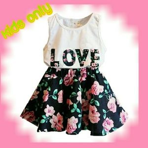 Kids skirt set