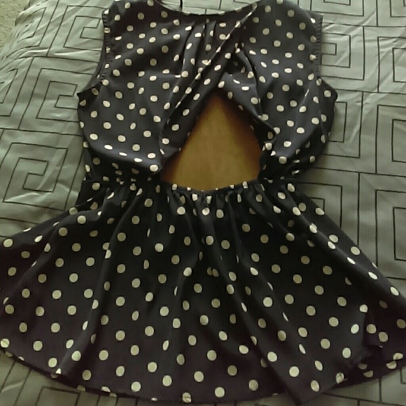 Polka dot top - Picture 2 of 2