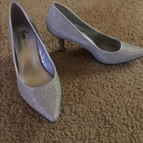 Silver heels