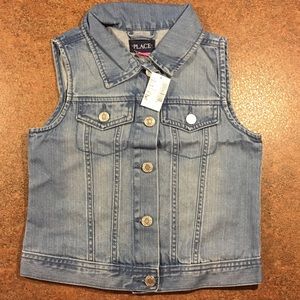 Children's Place denim vest
