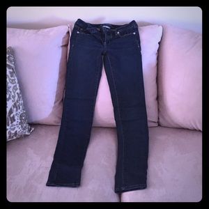 Size 6 skinny jeans dark wash American Eagle