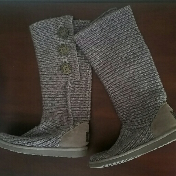 Authentic UGG Grey Cardy Boots