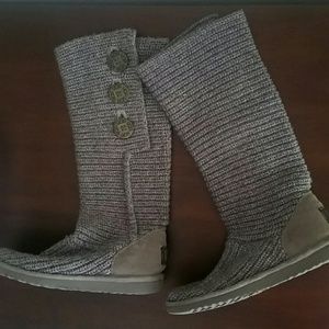 Authentic UGG Grey Cardy Boots