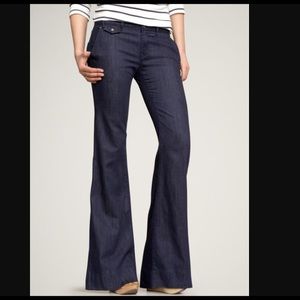 NWOT ♠️ Gap Deep Indigo Wide Leg Trouser Jeans