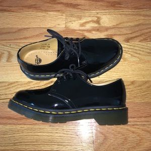 Dr Martens patent leather Oxford, size 36 UK