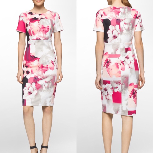 Calvin Klein Dresses & Skirts - SALE‼️NWT Calvin Klein Floral Dress