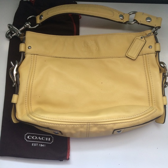 COACH leather bag