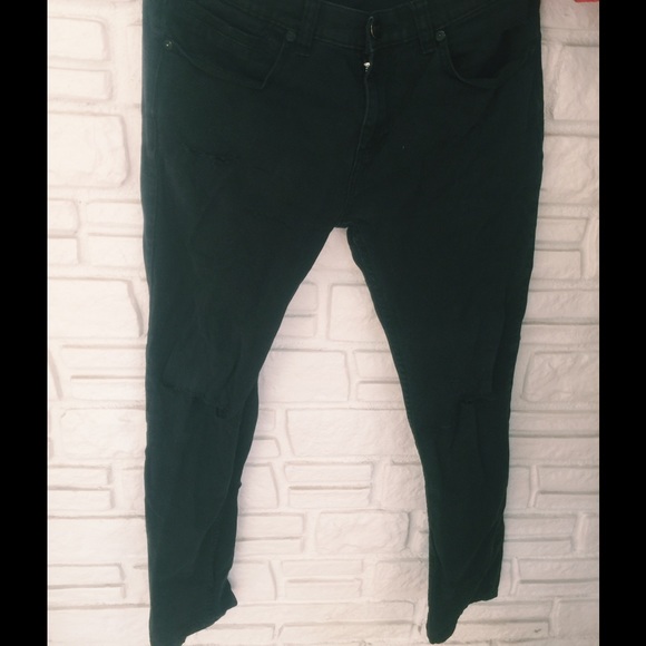 Black RBQ ripped jeans