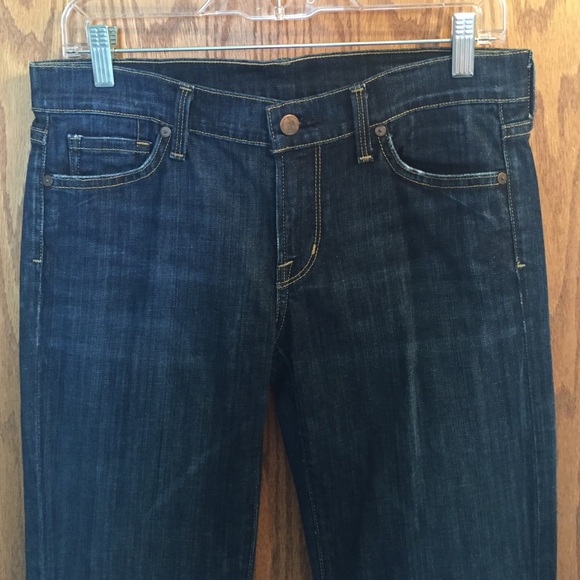 Citizens of Humanity Low Waist Dark Bootcut Jeans - Picture 1 of 4