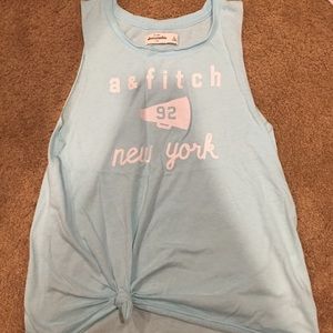 two large abercrombie kids tank tops