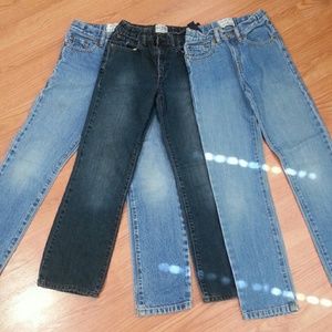 Boys jeans- 3 pair- 10 slim - The Children's Place