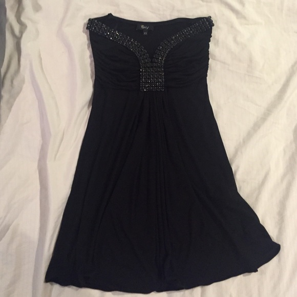 Black cocktail dress from Sky