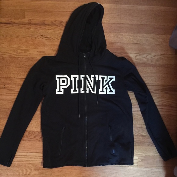 Zip up sweater.