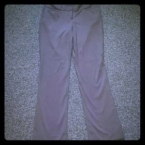 Brown Boot Cut Dress Pants