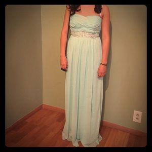 Blue Long Dress From Macy's