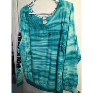 VS PINK Tie Dye Sweatshirt