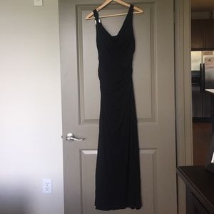 White House Black Market Black Evening Gown