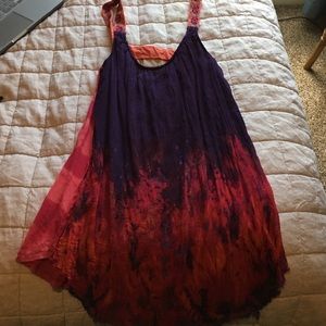 Long flowing tank top