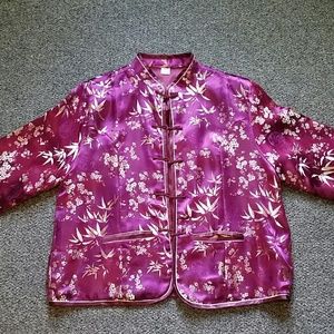 Purple and Gold Kimono Style Jacket