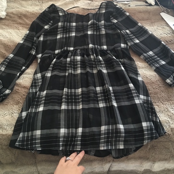 Long shirt or really short dress, see through