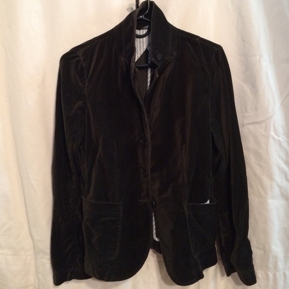 J Crew velvet blazer