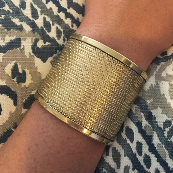Rustic Cuff Gold Mesh Cuff