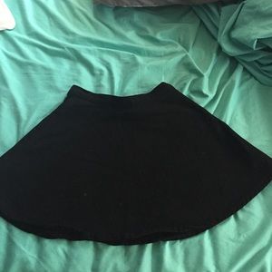 American Apparel Black Circle Skirt