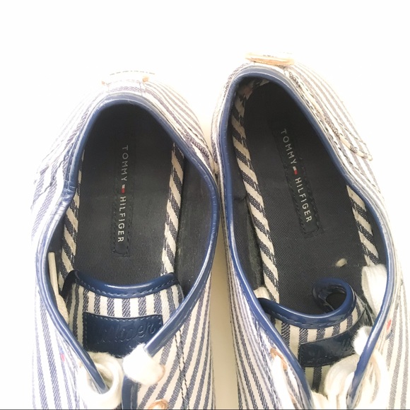 Tommy Hilfiger Striped Tennies - Picture 3 of 4