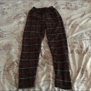 Warm leggings