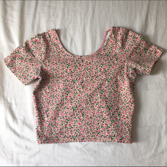American apparel crop top