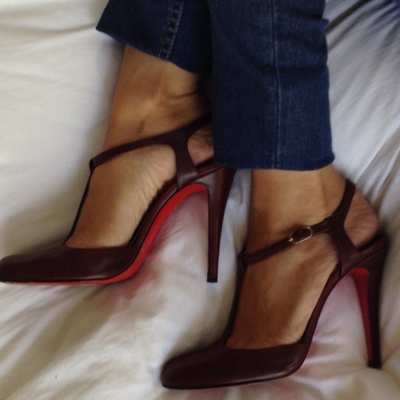Christian Louboutin T-Strap Stilettos