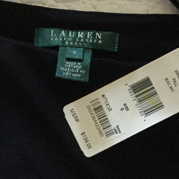 Ralph Lauren black and white dress - Picture 3 of 4