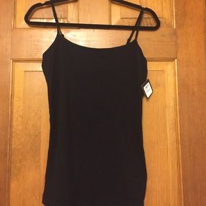 Black Halogen Adjustable strap Camisole