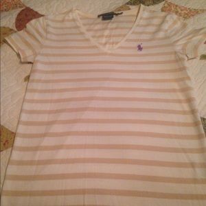 V-Neck Ralph Lauren polo