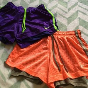 Nike dry fit running shorts