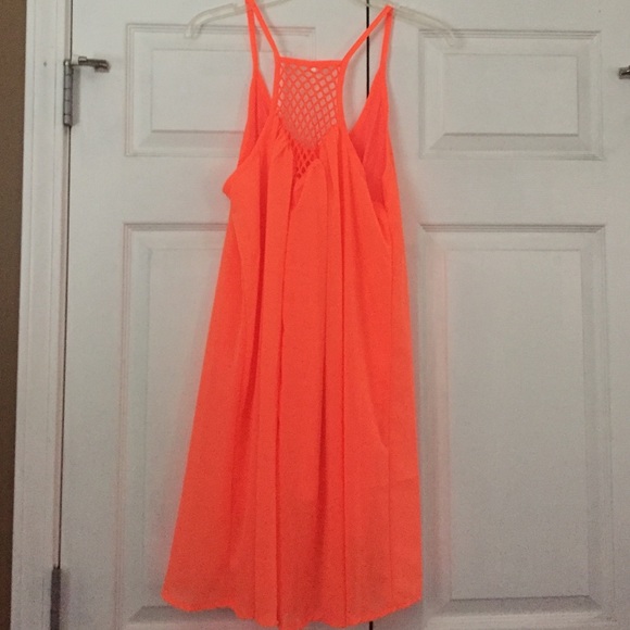 Neon orange dress - Picture 1 of 2