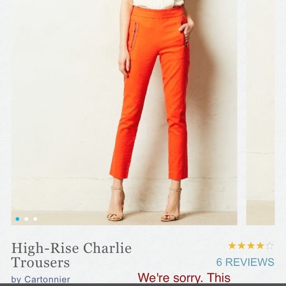 Cartonnier High-Rise Charlie Trousers